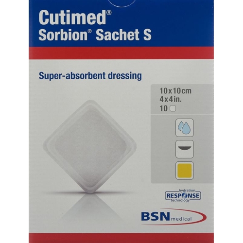 Cutimed Sorbion Sachet S 10x10cm 10 Stück buy online