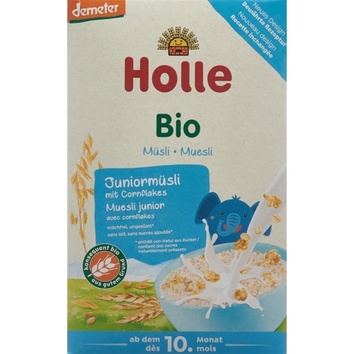 Holle Bio-Juniormuesli Mehrkorn mit Cornflake 250 buy online