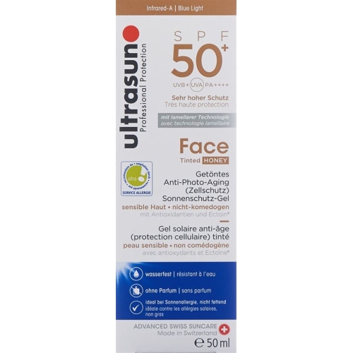 Ultrasun Face Tinted SPF 50+ Honey 50ml buy online