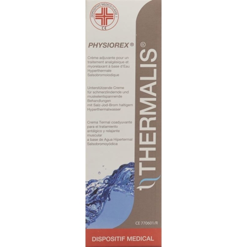 Thermalis Thermal Physiorex cream adjuvant ml for an analgesic treatment and muscle relaxation 100 buy online