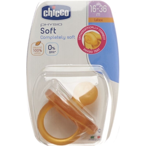 Chicco pacifier physiologically rubber Gommotto 16-36m maxi buy online