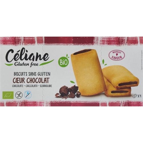 Les Recettes de Céliane biscuits cocoa hazelnut filling Gluten Free Organic 165 g buy online