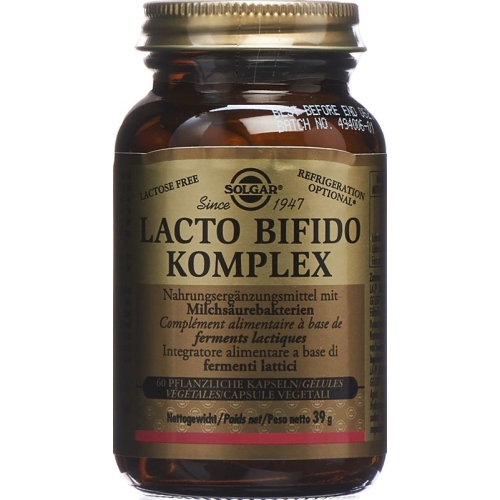 Solgar Lacto Bifido Komplex Kapseln Flasche 60 Stück buy online