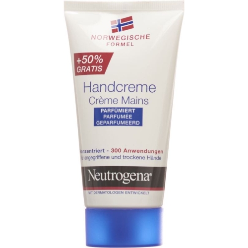 Neutrogena hand cream perfumed 50ml + 50% free 75 ml buy online