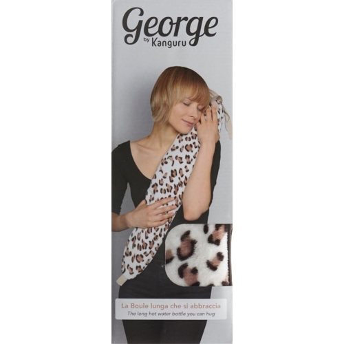 George By Kanguru Hot Water Bottle Leopard buy online