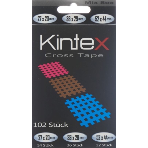 Kintex Cross Tape Mix Box plaster 102 pcs buy online