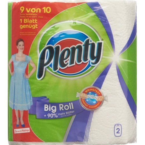 Plenty Haushaltpapier Big Roll 86 Blatt 2 Stück buy online