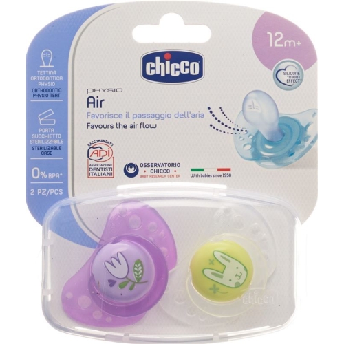 Chicco Physiological Soother silicone maxi PINK 16-36m CASE IT / DE / FR 2 pcs buy online