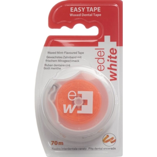 Edel+white Gewachstes Zahnseideband 70m mit Minze buy online