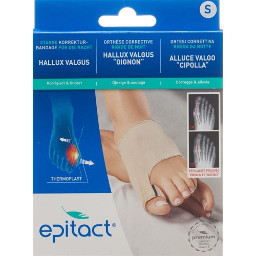 Epitact rigid correction bandage bunion NIGHT S 20-21.5cm buy online