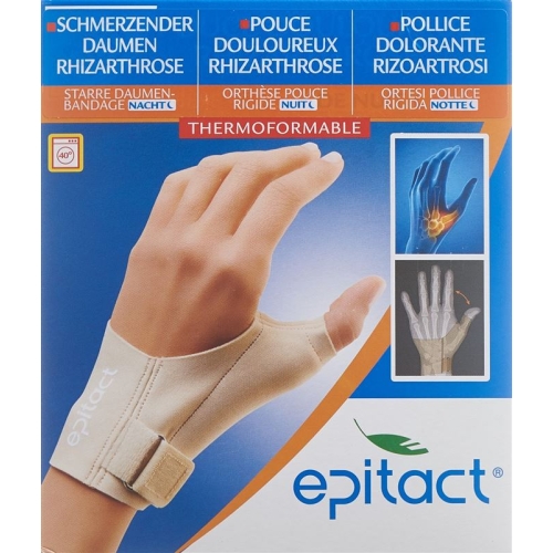 Epitact rigid thumb bandage NIGHT L 17-19cm right buy online