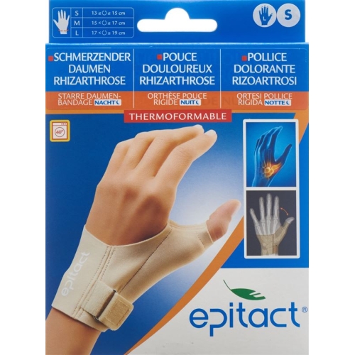 Epitact rigid thumb bandage NIGHT S 13-15cm left buy online