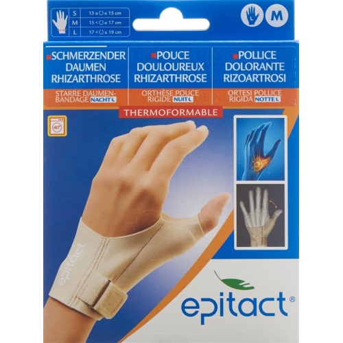 Epitact rigid thumb bandage NIGHT M 15-17cm left buy online