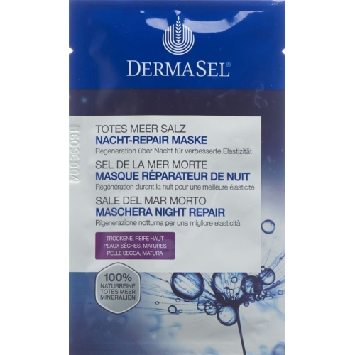 Dermasel mask Night Repair German / French / Italian Battalion 12 ml buy online