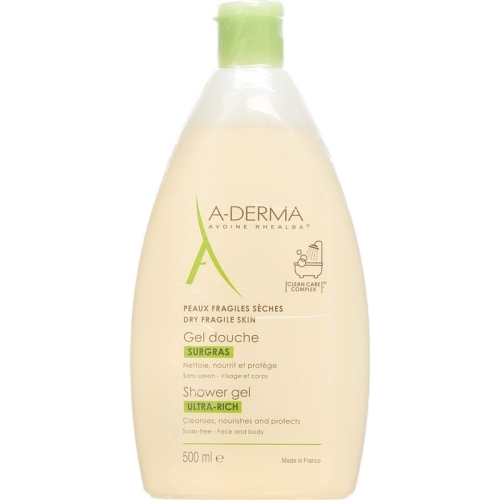 A-DERMA Lipid shower gel 500 ml buy online