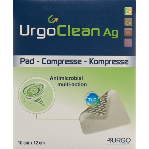 Urgoclean Ag Hydro Polyacryl 10x12cm Haft 10 Stück buy online