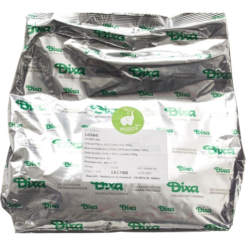 Dixa nettle leaves PhEur BIO cut 500 g buy online