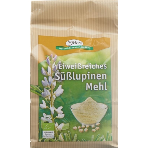 Metz Eiweissreiches Suesslupinen- Mehl 500g buy online