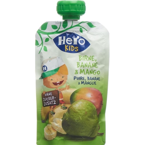 Hero Kids Smoothie pear banana Mango Btl 120 g buy online