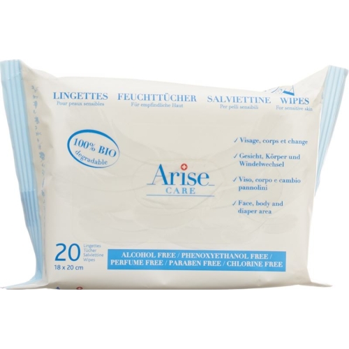 Arise Swiss Baby Care Wipes Body & Face 72 pcs buy online