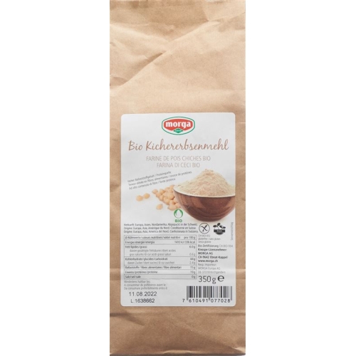 Morga Kichererbsenmehl Glutenfrei Bio 350g buy online