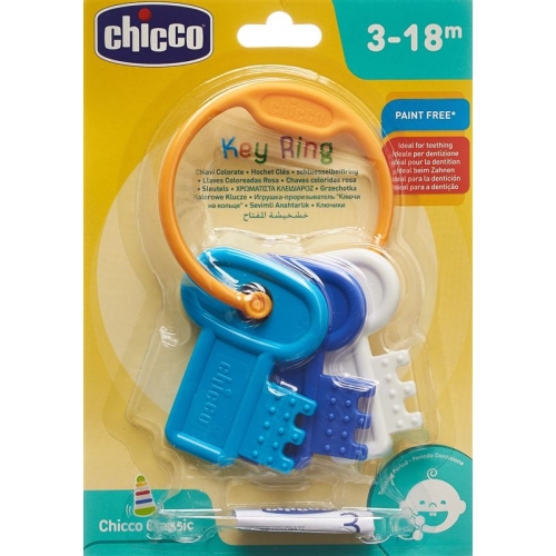 Chicco Schluesselbeissring Blue 3m+ buy online