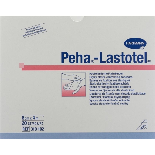 Peha-lastotel Fixierbinden 8cmx4m 20 Stück buy online