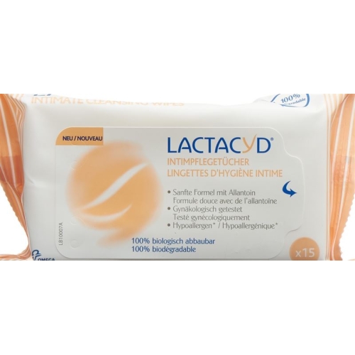 Lactacyd Intimpflegetücher 15 Stück buy online