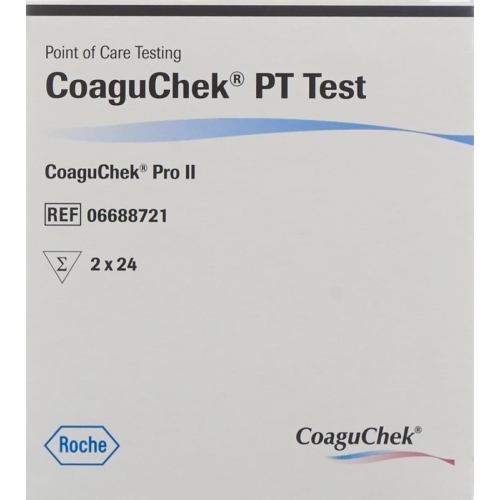 CoaguChek PT Test German / Italian / Dutch / French 2 x 24 pcs buy online