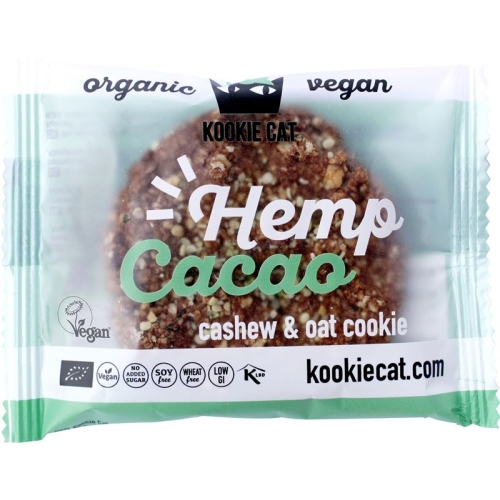 Kookie Cat Hemp Cacao Cookie 50g buy online