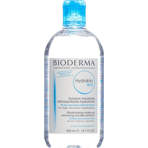 Bioderma Hydrabio H20 Solution Micell 4-in-1 Reinigungslösung 500ml buy online