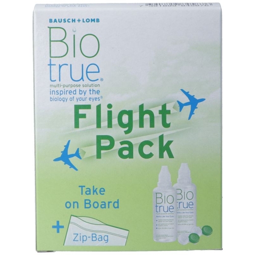 Bausch & Lomb Biotrue All-in-one Lösung Flight Pack 2x 60ml buy online