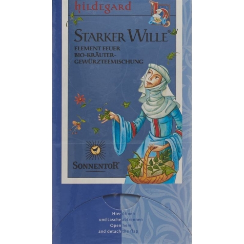 Sonnentor Hildegard Starker Wille Tee Beutel 18 Stück buy online