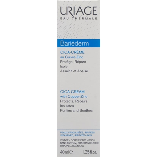 Uriage Bariederm Cica-Creme Reparatrice Tube 40ml buy online