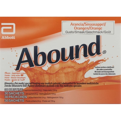 Abound Pulver Orange 30 Beutel 24g buy online