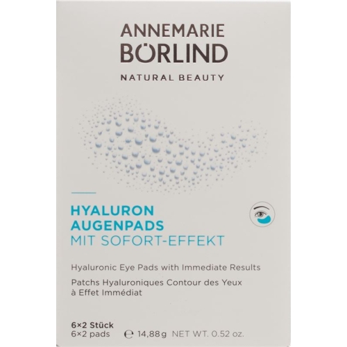 Boerlind Hyaluron Augenpads mit Sofort-Effekt 6 Stück buy online