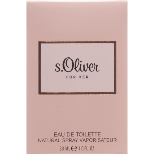 S Oliver For Her Eau de Toilette Natural Spray 30ml buy online