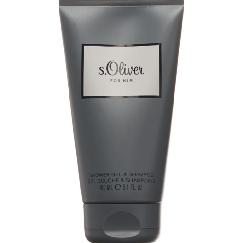 S Oliver For Him Shower Gel & Shampoo 150ml buy online