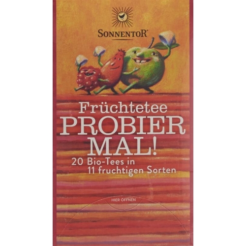 Sonnentor Probier Mal! Früchtetee Beutel 20 Stück buy online