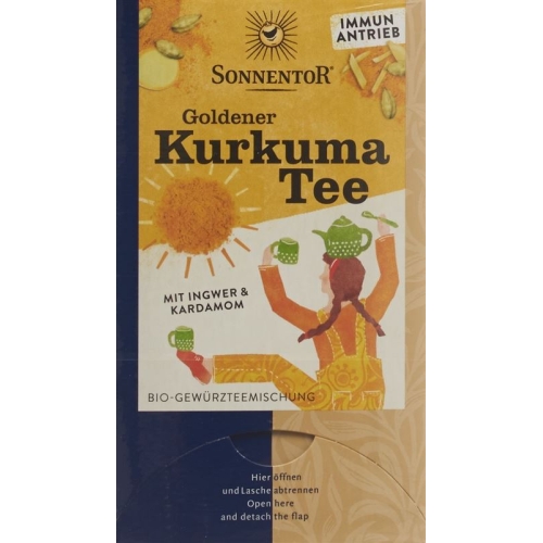 Sonnentor Goldener Kurkuma Tee Beutel 18 Stück buy online