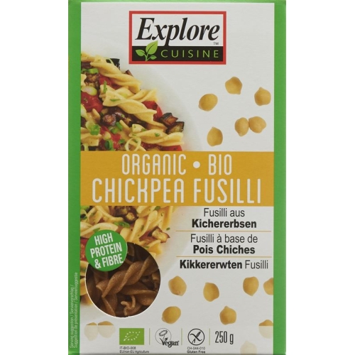 Explore Cuisine Fusilli Aus Kichererbs Bio 250g buy online