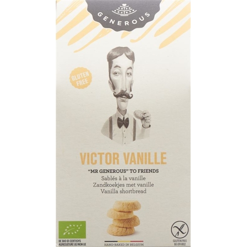 Generous Victor Vanille Sables Glutenfrei 120g buy online