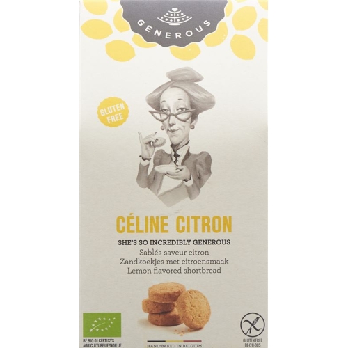 Generous Celine Citron Sables Glutenfrei 120g buy online