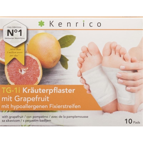 Kenrico Kräuterpflaster Grapefruit 10 Stück buy online