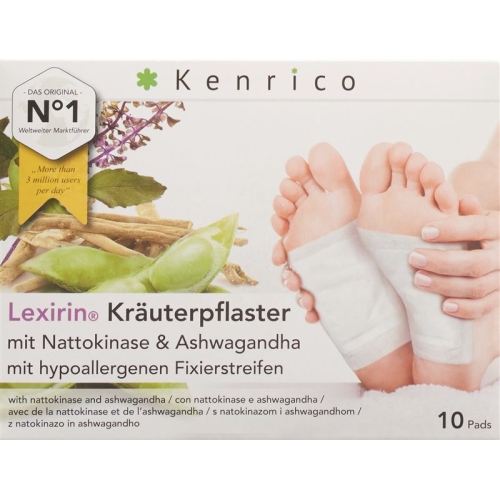 Kenrico Kräuterpflaster Nattokinase Ashwaga 10 Stück buy online