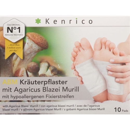 Kenrico Kräuterpflaster Agaricus Blaz Muri 10 Stück buy online