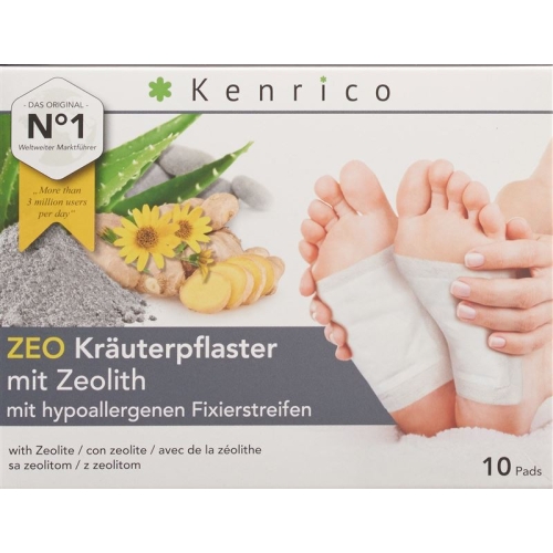 Kenrico Kräuterpflaster Zeolith 10 Stück buy online