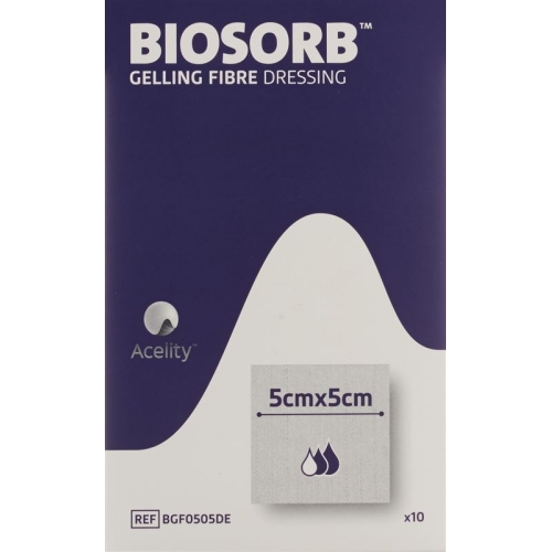 Biosorb Gelling Fibre Gelfa Wundauflagen 5x5cm 10 Stück buy online