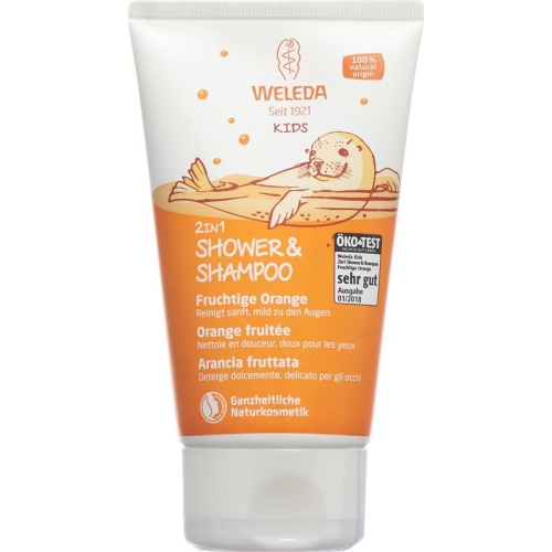 Weleda Kids 2in1 Shower&Shampoo Fruchtige Orange 150ml buy online