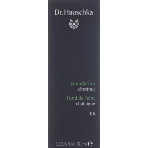 Dr. Hauschka Foundation 03 Chestnut (neu) 30ml buy online